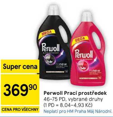 Perwoll Prací prostředek, 46-75 dávek