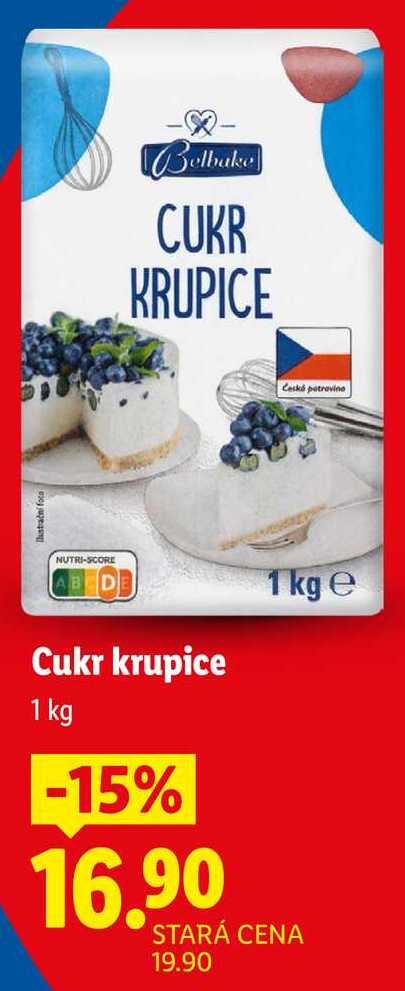 Cukr krupice, 1 kg