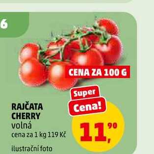 RAJČATA CHERRY, 100 g