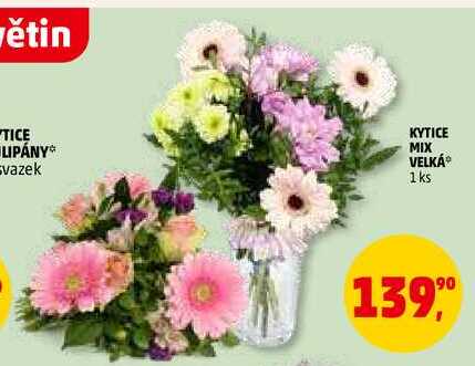 KYTICE MIX VELKÁ, 1 ks