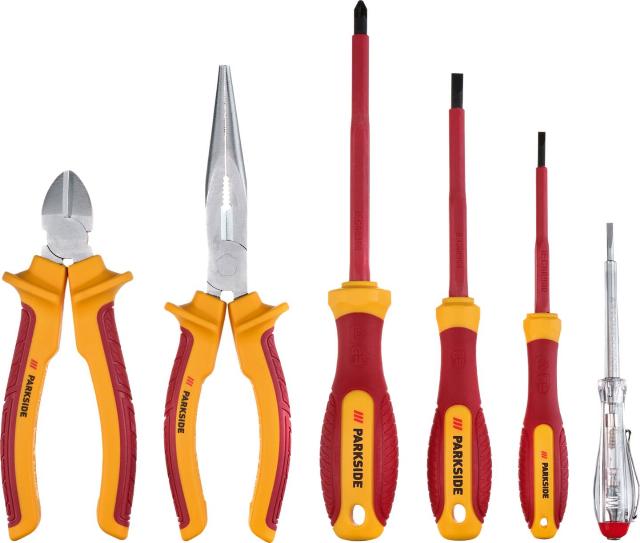 PARKSIDE Sada elektrikářského nářadí 6dílná