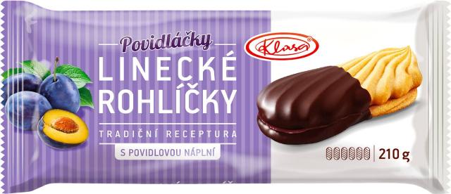 KLASA Povidláčky linecké rohlíčky