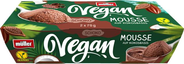 Müller Vegan Mousse čokoládová pěna