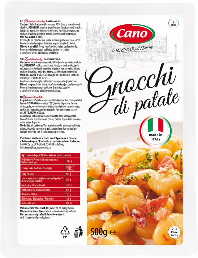 Cano Bramborové noky