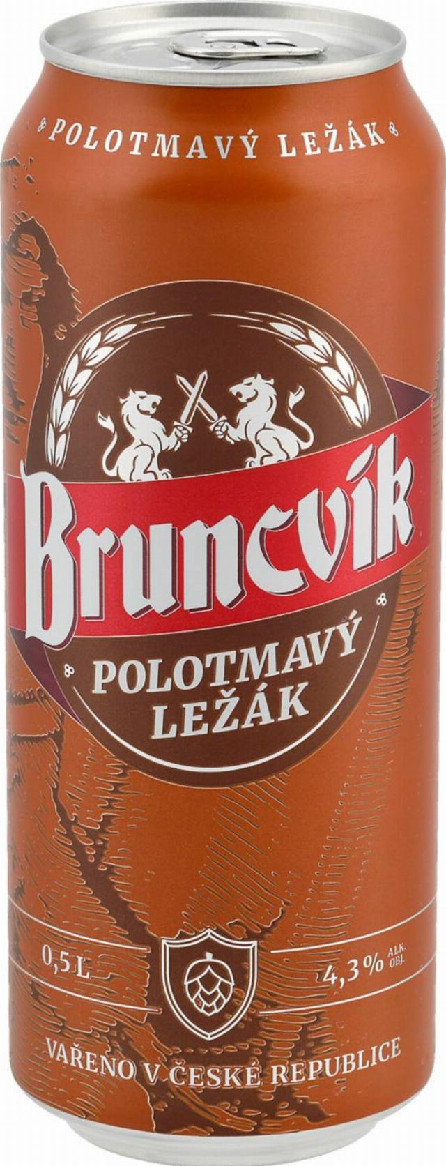 Bruncvík Pivo polotmavý ležák