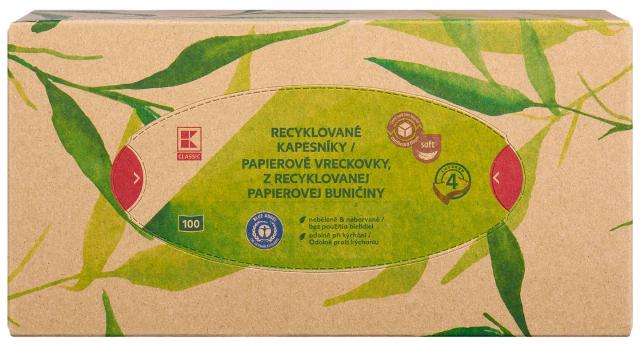 K-Classic Recyklované kapesníky
