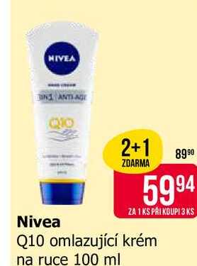 NIVEA Q10 omlazující krém na ruce 100 ml