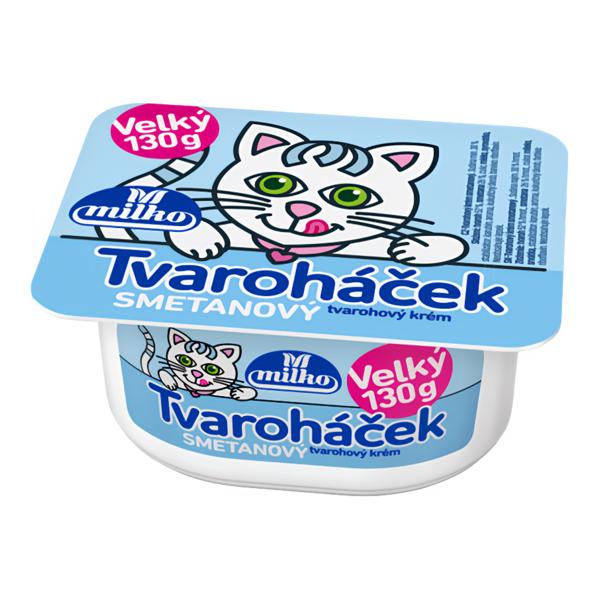 Milko Tvaroháček Tvarohový krém smetanový velký