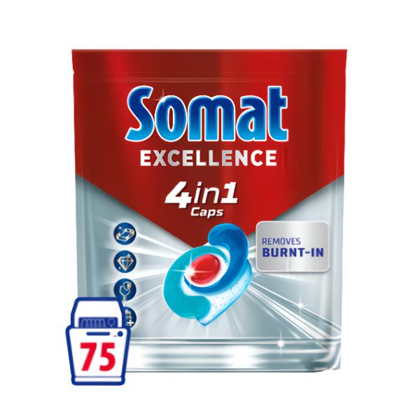 Somat Excellence 4v1 kapsle do myčky