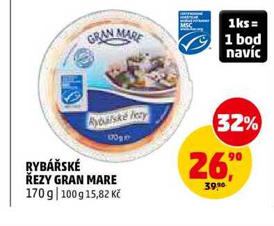 RYBÁŘSKÉ ŘEZY GRAN MARE, 170 g 