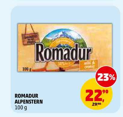 ROMADUR ALPENSTERN, 100 g 