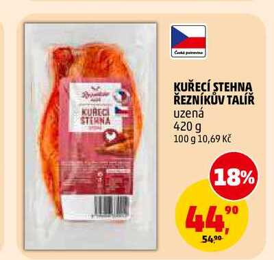 KUŘECÍ STEHNA ŘEZNÍKŮV TALÍŘ, 420 g
