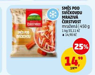 SMĚS POD SVÍČKOVOU MRAZIVÁ ČERSTVOST, 450 g