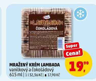 MRAŽENÝ KRÉM LAMBADA, 615 ml
