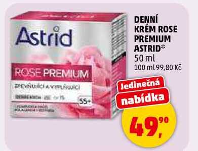 DENNÍ KRÉM ROSE PREMIUM ASTRID, 50 ml 