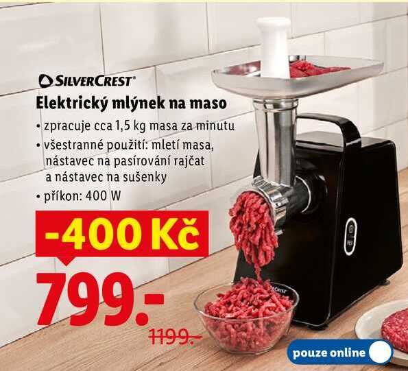 Elektrický mlýnek na maso