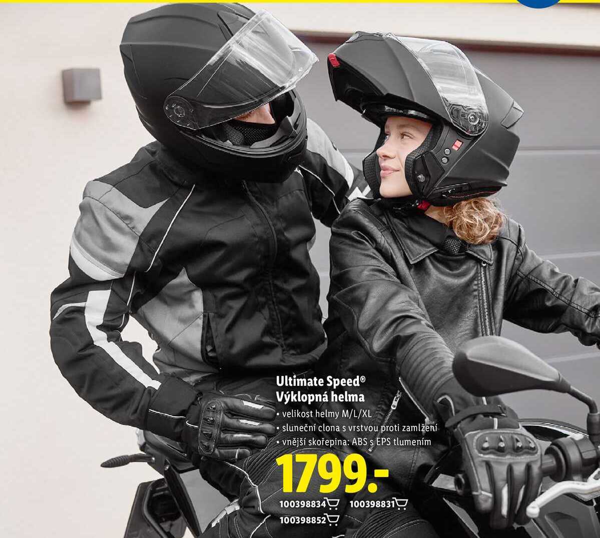 Ultimate Speed Výklopná helma 