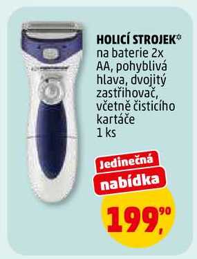 HOLICÍ STROJEK, 1 ks 