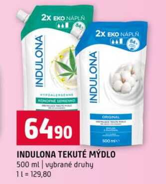 INDULONA TEKUTÉ MÝDLO 500 ml