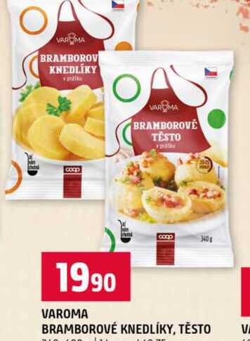 VAROMA BRAMBOROVÉ KNEDLÍKY, TĚSTO 340-400 g