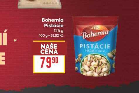 Bohemia Pistácie 125 g