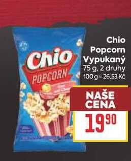 Chio Popcorn Vypukaný 75 g