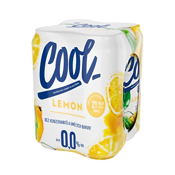 Cool Nealko Lemon, plech multipack 4x0,5l