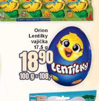 Orion Lentilky vajíčka 17,5 g 