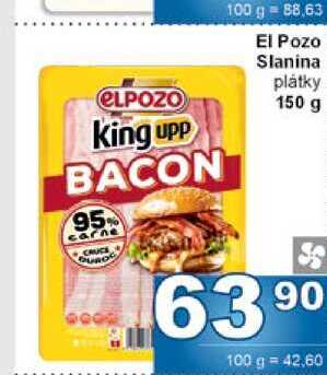 El Pozo Slanina plátky 150 g 