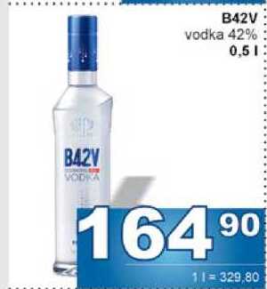 B42V vodka 42% 0,5l