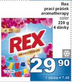 Rex prací prášek 4 dávky 220g
