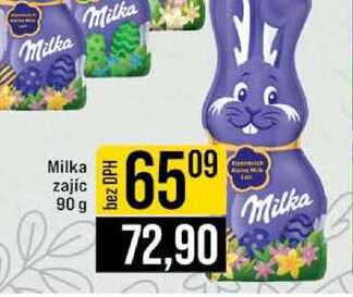 Milka zajic 90 g