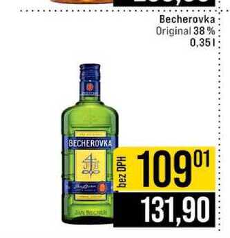 Becherovka Original 38% 0,35l