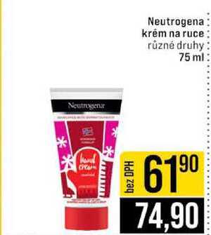 Neutrogena krém na ruce různé druhy 75 ml 