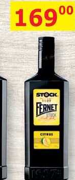 FERNET STOCK CITRUS 0,5L