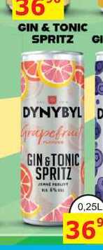 DYNYBYL GIN&TONIC SPRITZ 0,25L míchaný nápoj