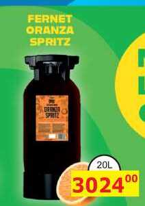 FERNET ORANZA SPRITZ 20L