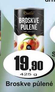 Broskve půlené 425 g 