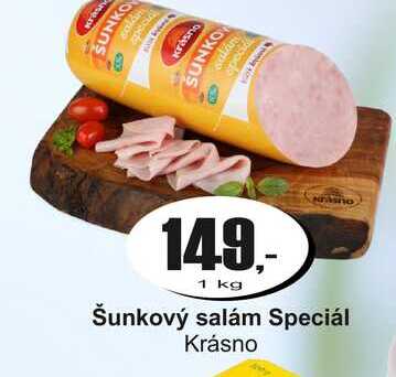 Šunkový salám Speciál Krásno 1 kg