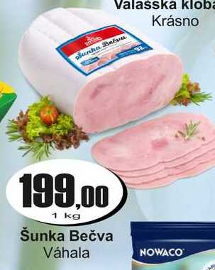 Šunka Bečva Váhala 1 kg