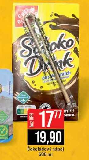 Čokoládový nápoj 500 ml