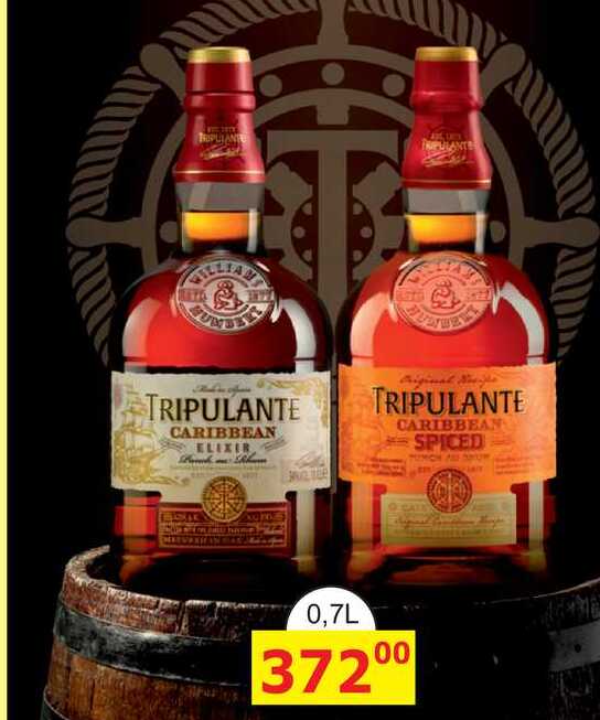 TRIPULANTE CARIBBEAN ELIXIR 0,7L