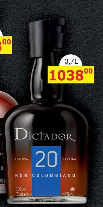 Dictador 20y 0,7l 40%