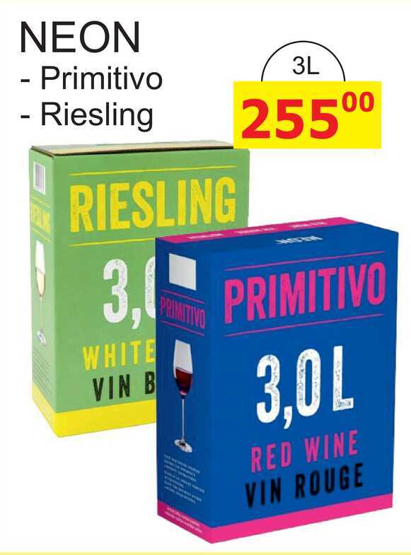 NEON víno 3L
