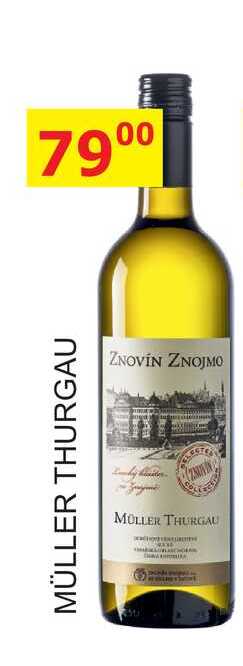 ZNOVÍN ZNOJMO 0,75L MÜLLER THURGAU 