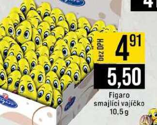 Figaro smajlíci vajíčko 10,5g 