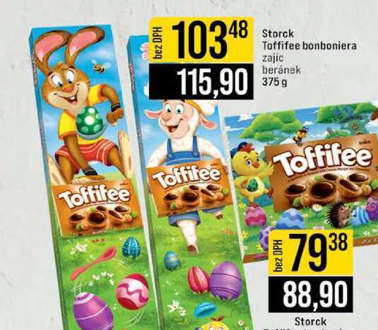 Storck Toffifee bonboniera zajíc beránek 375g