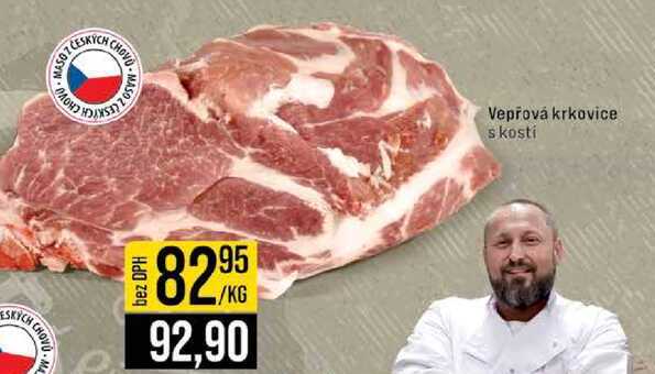 Vepřová krkovice s kosti 1kg