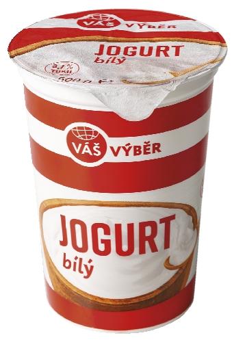VÁŠ VÝBĚR Jogurt bílý, 500 g