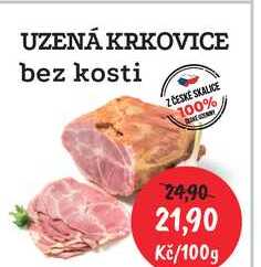 UZENÁ KRKOVICE bez kosti 100g